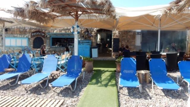 Lampi'S Dolphin Aparthotel Patmos Island Ngoại thất bức ảnh